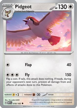 Pidgeot 18 - [SV Scarlet & Violet 151]