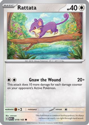 Rattata 19 - [SV Scarlet & Violet 151]