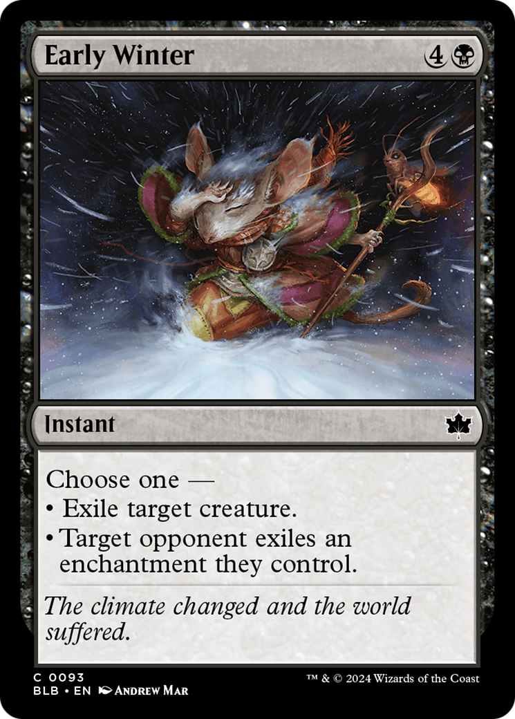 Early Winter (BLB-093) [Bloomburrow]