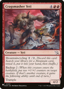 Cragsmasher Yeti (LIST-MOM-333) [The List]