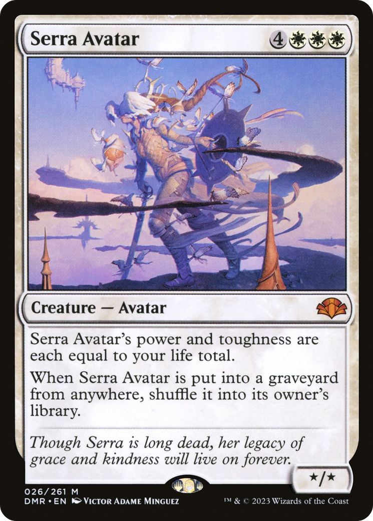 Serra Avatar (DMR-026) [Dominaria Remastered]