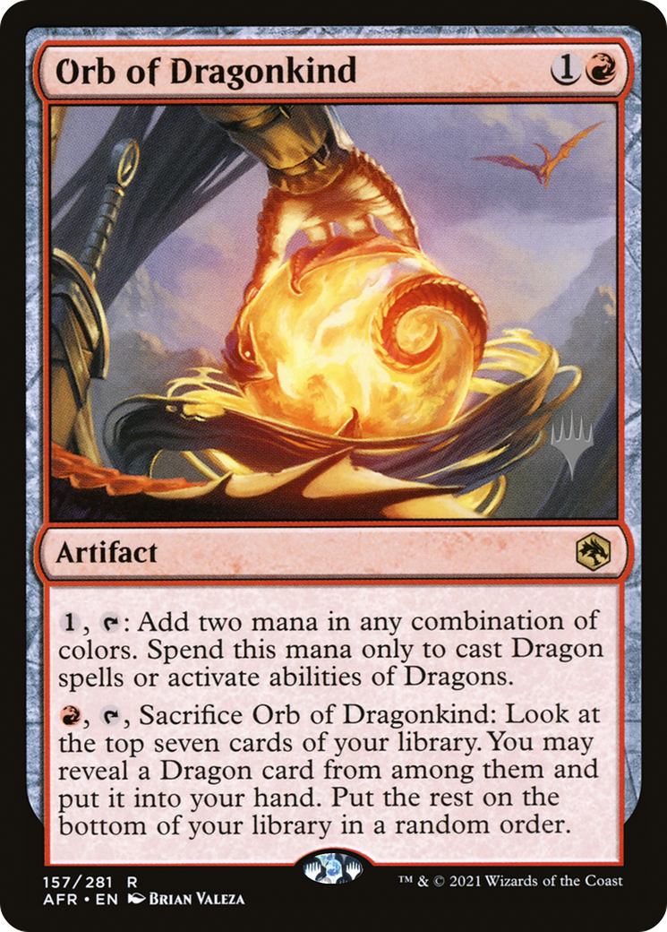 Orb of Dragonkind (PPAFR-157P) [Adventures in the Forgotten Realms Promos] Foil