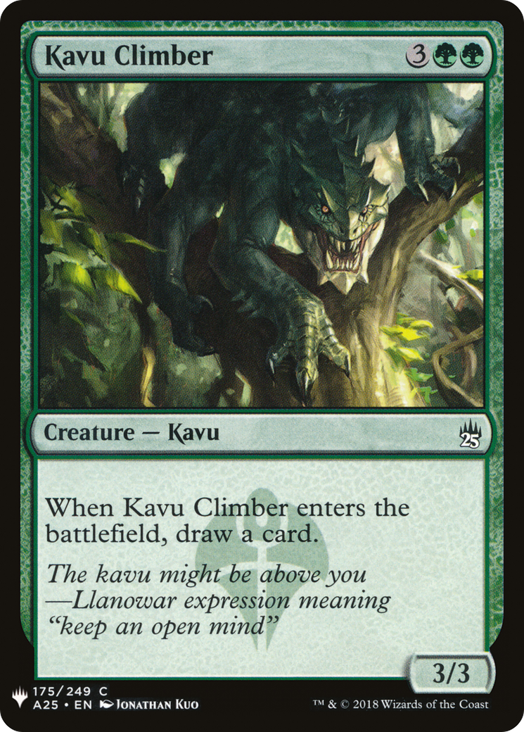 Kavu Climber (LIST-A25-175) [The List]
