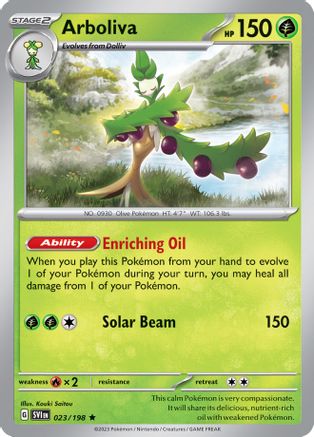 Arboliva - 023/198 (Line Holo) 23 - [Miscellaneous Cards & Products] Holofoil