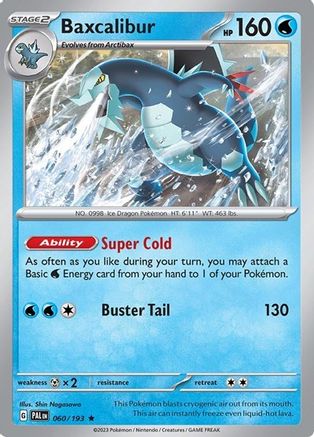 Baxcalibur - 060/193 60 - [Deck Exclusives]