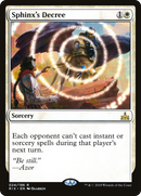 Sphinx's Decree (RIX-024) [Rivals of Ixalan]