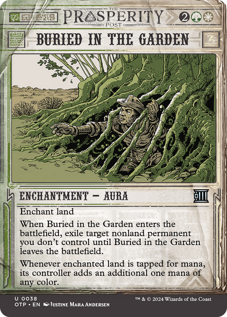 Buried in the Garden (OTP-038) [Breaking News]: (Showcase) (Borderless)