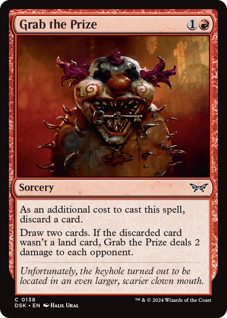 Grab the Prize (DSK-138) [Duskmourn: House of Horror]