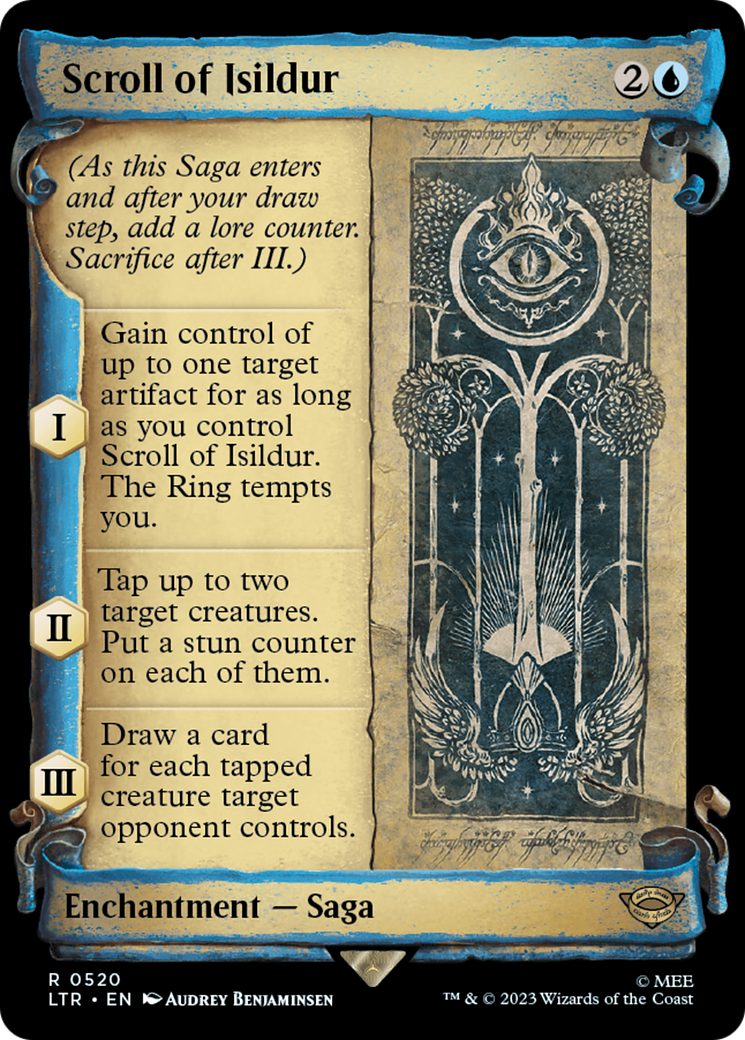 Scroll of Isildur (Showcase Scrolls) (LTR-520) [The Lord of the Rings: Tales of Middle-earth]