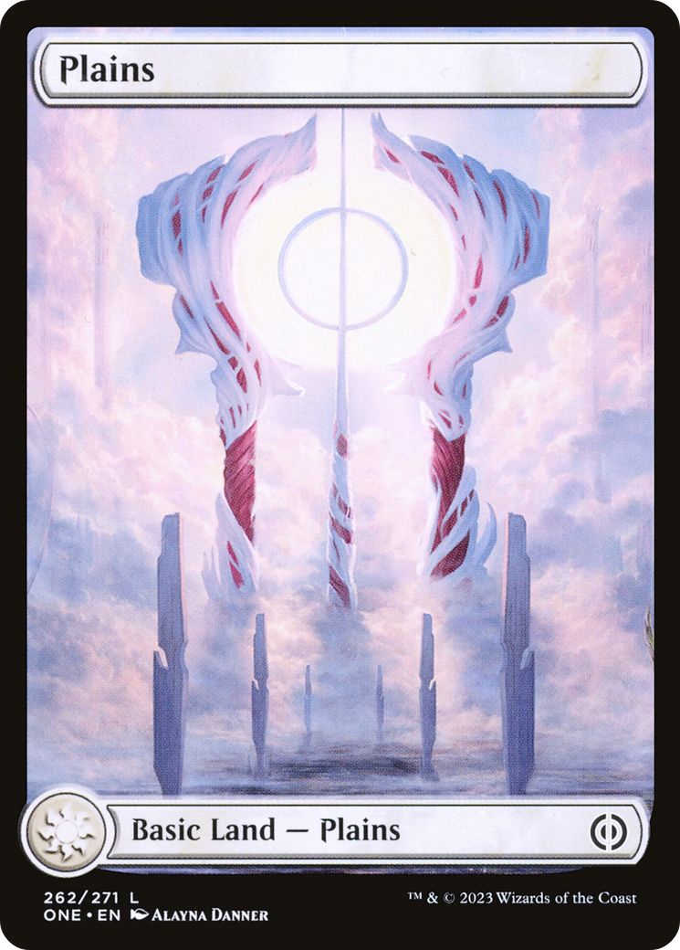 Plains (ONE-262) [Phyrexia: All Will Be One] Foil