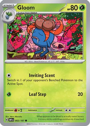 Gloom 2 - [SV03 Obsidian Flames] Reverse Holofoil