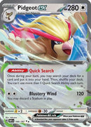 Pidgeot ex 164 - [SV03 Obsidian Flames] Holofoil