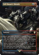 Fell Beast's Shriek (Borderless) (LTC-508) [Tales of Middle-earth Commander]