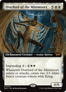 Overlord of the Mistmoors (DSK-370) [Duskmourn: House of Horror]: (Extended Art, enchantment) Foil