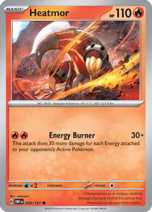 Heatmor 39 - [SV03 Obsidian Flames]