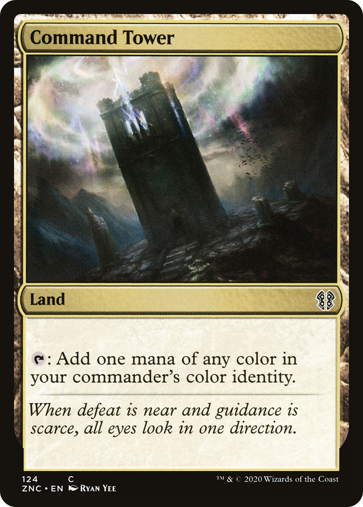Command Tower (ZNC-124) [Zendikar Rising Commander]