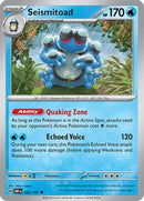 Seismitoad 52 - [SV03 Obsidian Flames] Reverse Holofoil