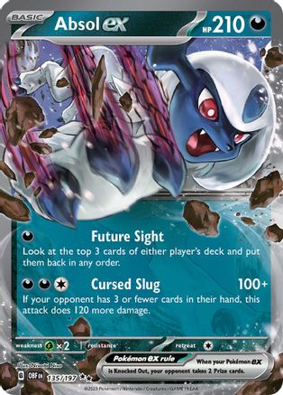 Absol ex - 135/197 135 - [SV03 Obsidian Flames] Holofoil
