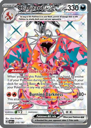 Charizard ex - 215/197 215 - [SV03 Obsidian Flames] Holofoil