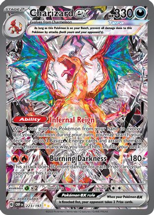 Charizard ex - 223/197 223 - [SV03 Obsidian Flames] Holofoil