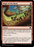 Might of the Meek (BLB-144) [Bloomburrow] Foil