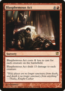 Blasphemous Act (ISD-130) [Innistrad] Foil