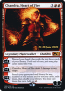 Chandra, Heart of Fire (PRE-135S) [Core Set 2021 Promos] Foil