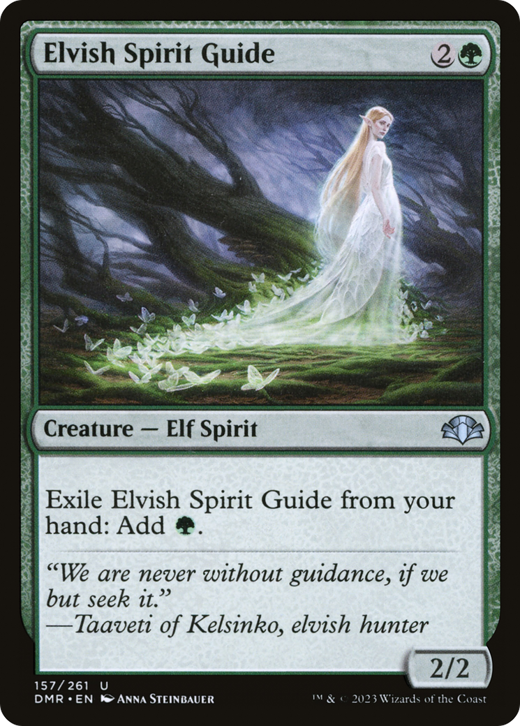 Elvish Spirit Guide (DMR-157) [Dominaria Remastered] Foil