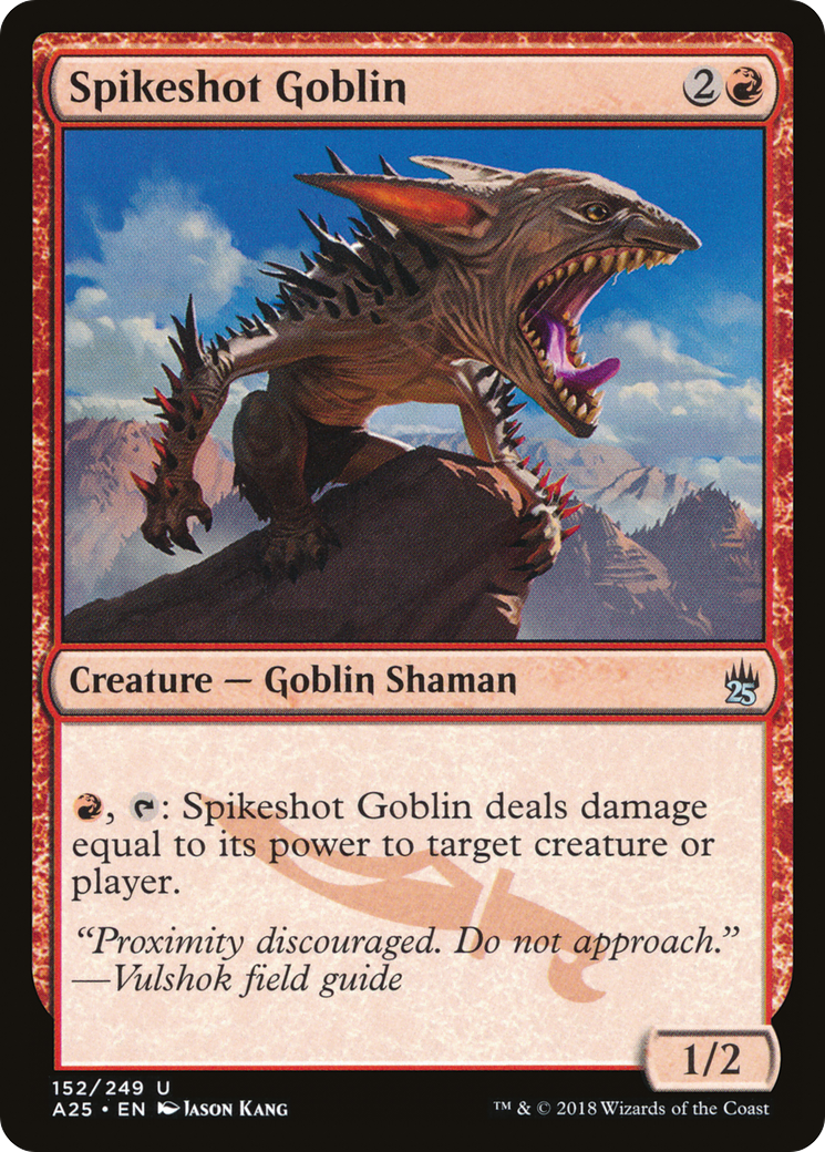 Spikeshot Goblin (A25-152) [Masters 25]