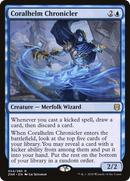 Coralhelm Chronicler (ZNR-054) [Zendikar Rising] Foil