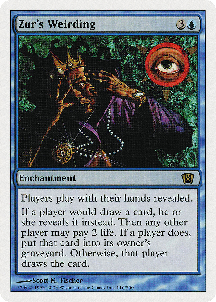 Zur's Weirding [Eighth Edition] Foil