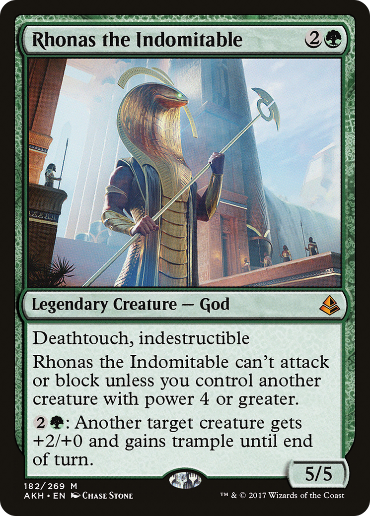 Rhonas the Indomitable (AKH-182) [Amonkhet] Foil