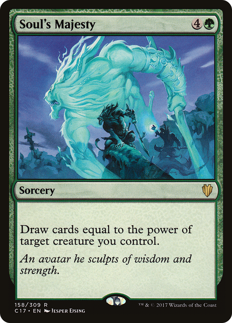 Soul's Majesty (C17-158) [Commander 2017]