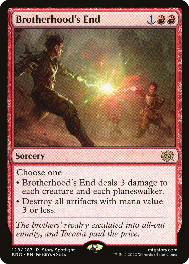 Brotherhood's End (BRO-128) [The Brothers' War]
