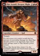 Ojer Axonil, Deepest Might // Temple of Power (LCI-158) [The Lost Caverns of Ixalan]