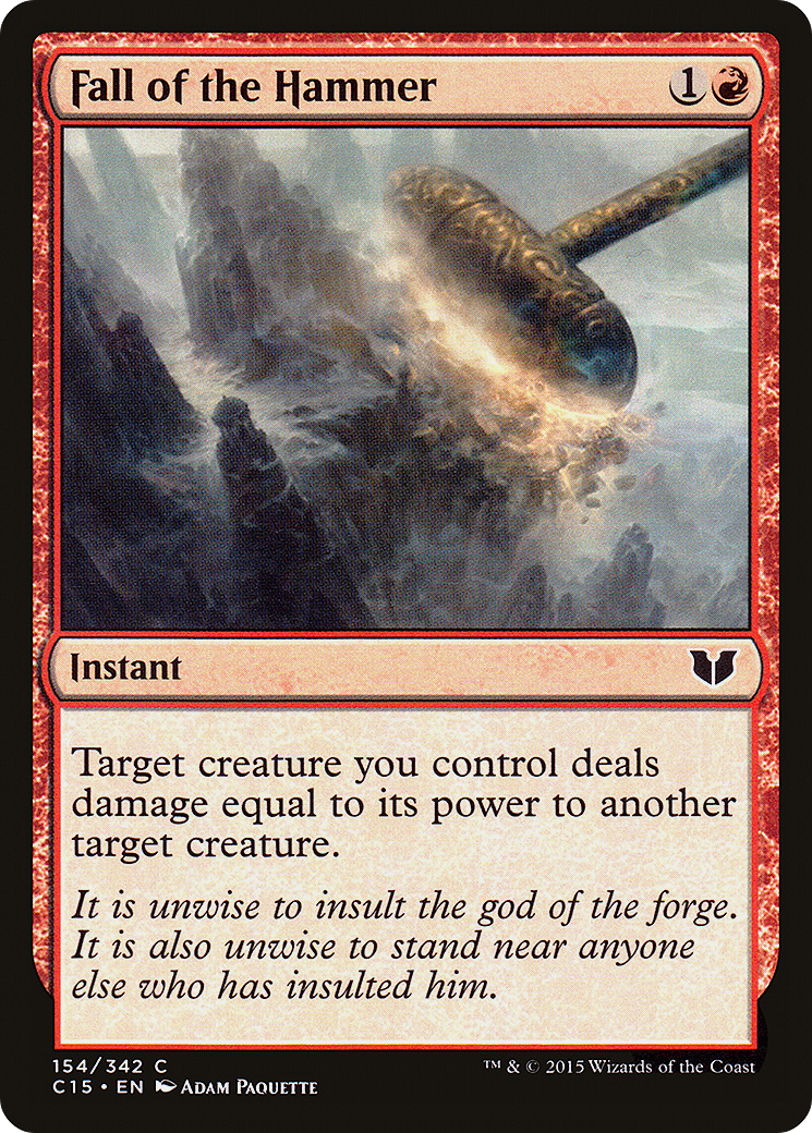 Fall of the Hammer (C15-154) [Commander 2015]