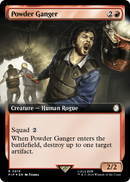 Powder Ganger (Extended Art) (Surge Foil) (PIP-919) [Fallout] Foil