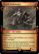 Orcish Siegemaster (LTC-435) [Tales of Middle-earth Commander]: (Showcase) Foil
