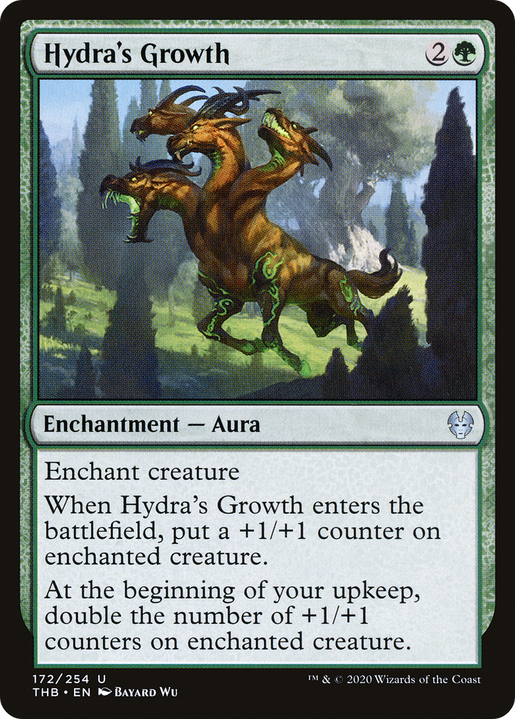 Hydra's Growth (THB-172) [Theros Beyond Death] Foil