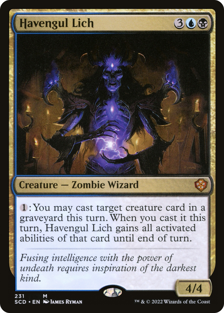 Havengul Lich (SCD-231) [Starter Commander Decks]