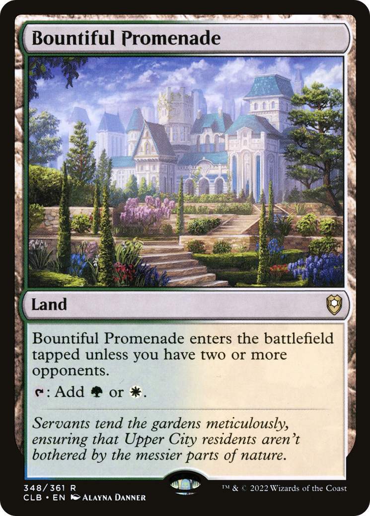 Bountiful Promenade (CLB-348) [Commander Legends: Battle for Baldur's Gate]