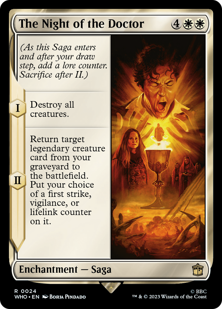 The Night of the Doctor (WHO-024) [Doctor Who] Foil