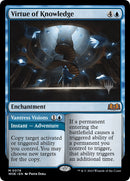 Virtue of Knowledge // Vantress Visions (PPWOE-76P) [Wilds of Eldraine Promos] Foil