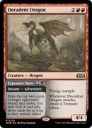 Decadent Dragon // Expensive Taste (PPWOE-223P) [Wilds of Eldraine Promos] Foil