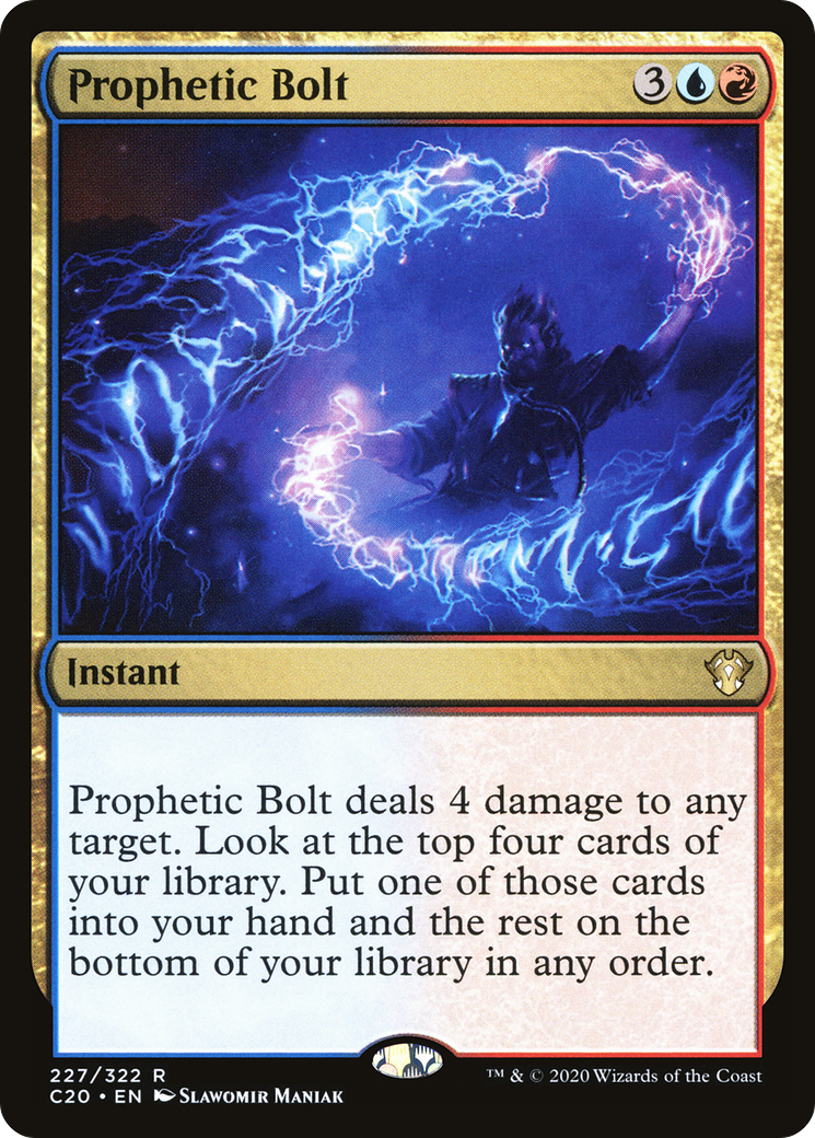 Prophetic Bolt (C20-227) [Commander 2020]