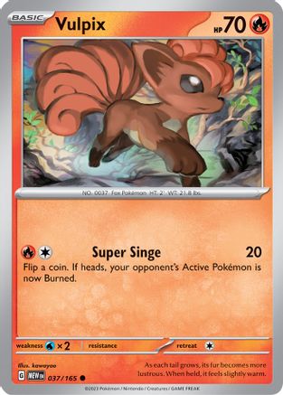 Vulpix 37 - [SV Scarlet & Violet 151]