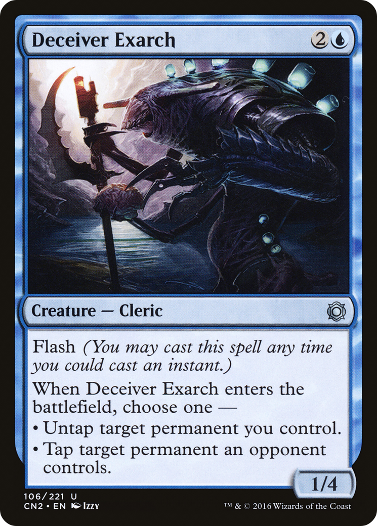Deceiver Exarch (CN2-106) [Conspiracy: Take the Crown] Foil
