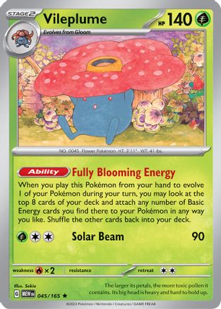 Vileplume 45 - [SV Scarlet & Violet 151] Reverse Holofoil