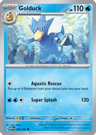 Golduck 55 - [SV Scarlet & Violet 151]