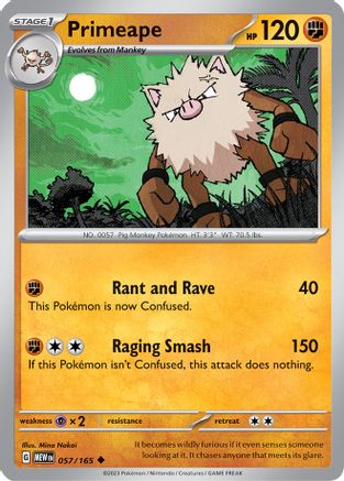 Primeape 57 - [SV Scarlet & Violet 151]